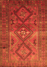 Southwestern Orange Country Rug, tr1607org