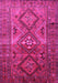 Southwestern Pink Country Rug, tr1607pnk