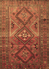 Southwestern Brown Country Rug, tr1607brn