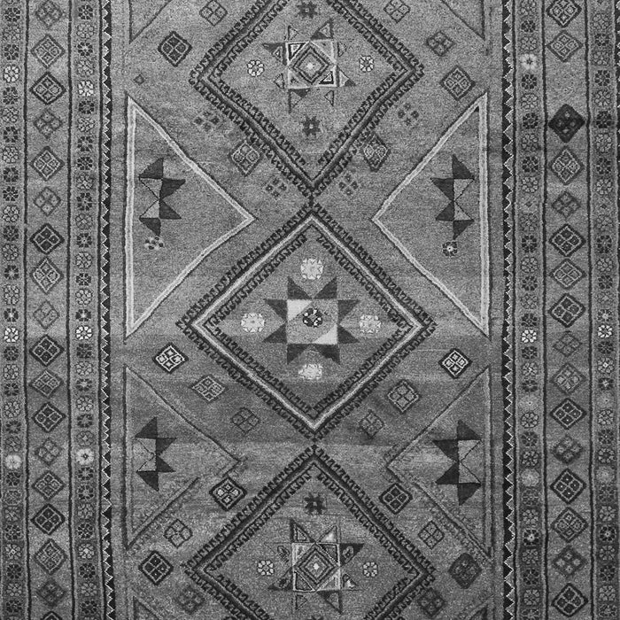 Southwestern Gray Country Rug, tr1607gry