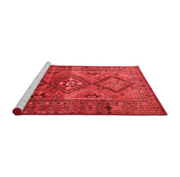 Country Red Washable Rugs