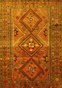 Southwestern Yellow Country Rug, tr1607yw