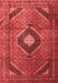 Medallion Red Traditional Area Rugs