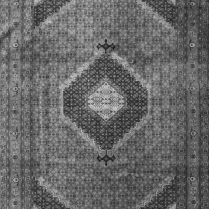 Medallion Gray Traditional Rug, tr1608gry