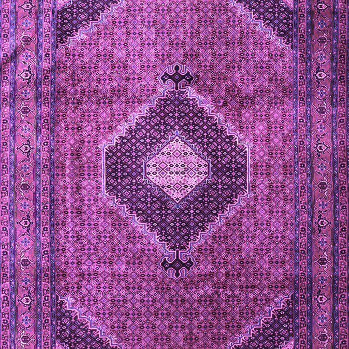 Machine Washable Medallion Purple Traditional Area Rugs, wshtr1608pur
