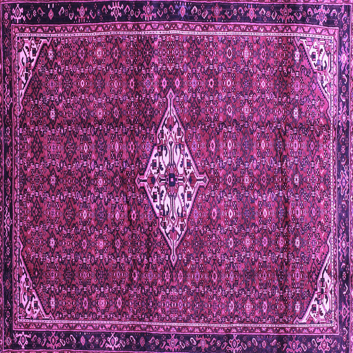 Square Persian Purple Traditional Rug, tr160pur