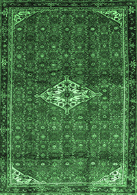Persian Emerald Green Traditional Rug, tr160emgrn