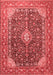 Medallion Red Traditional Area Rugs