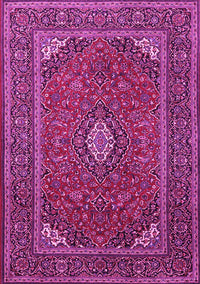 Medallion Pink Traditional Rug, tr1611pnk