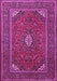 Medallion Pink Traditional Rug, tr1611pnk