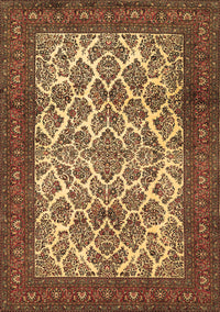 Persian Brown Traditional Rug, tr1612brn