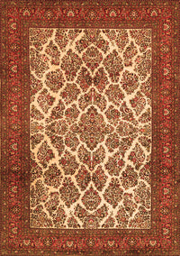 Persian Orange Traditional Rug, tr1612org