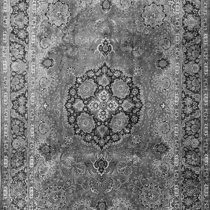 Medallion Gray Traditional Rug, tr1613gry
