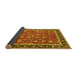 Sideview of Persian Yellow Traditional Rug, tr1614yw