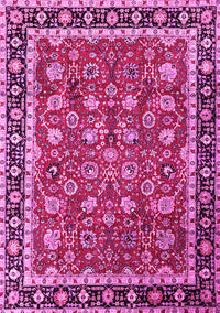 Persian Pink Traditional Rug, tr1614pnk