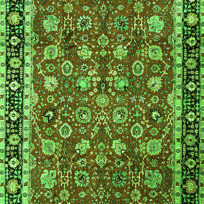 Persian Green Traditional Rug, tr1614grn