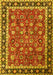 Persian Yellow Traditional Rug, tr1614yw
