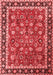 Persian Red Traditional Area Rugs
