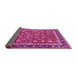 Sideview of Persian Pink Traditional Rug, tr1614pnk