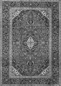 Medallion Gray Traditional Rug, tr1615gry