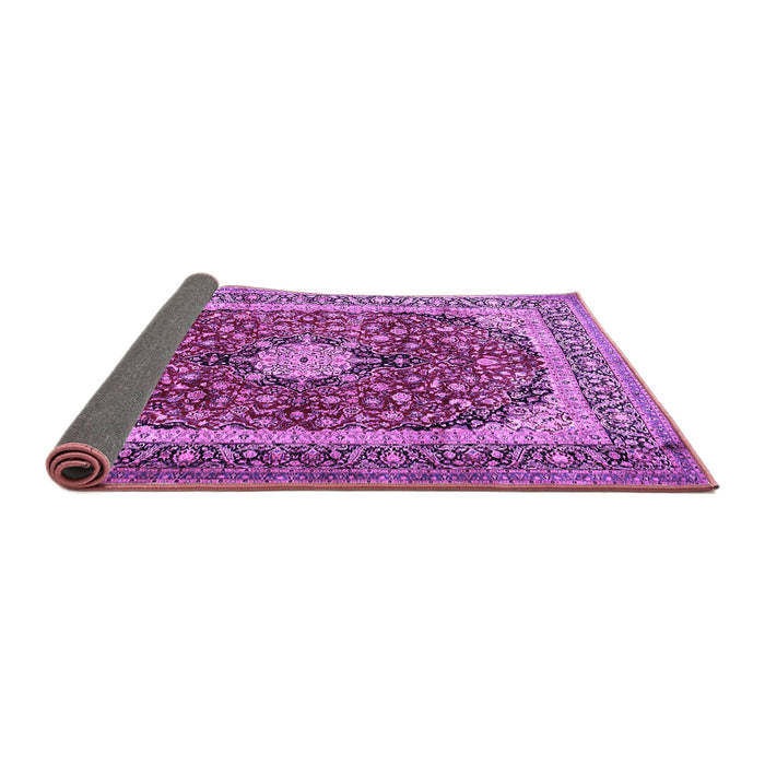 Sideview of Persian Purple Traditional Rug, tr1617pur