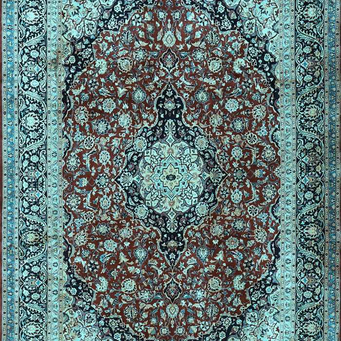 Persian Light Blue Traditional Rug, tr1617lblu