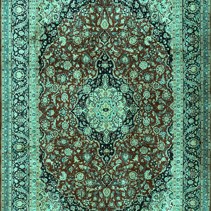 Persian Turquoise Traditional Rug, tr1617turq