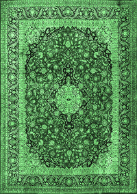 Persian Emerald Green Traditional Rug, tr1617emgrn
