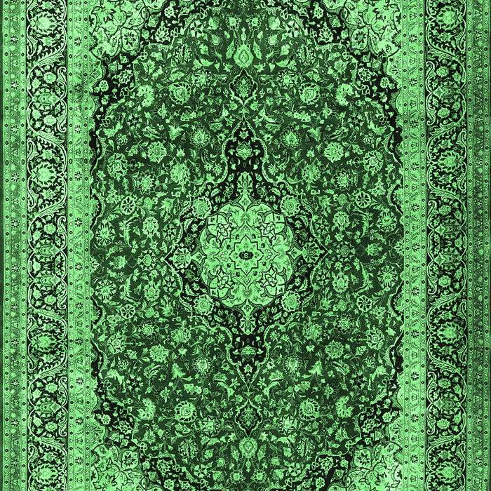 Persian Emerald Green Traditional Rug, tr1617emgrn