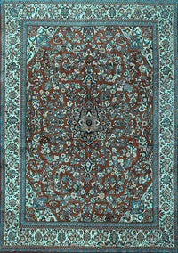 Persian Light Blue Traditional Rug, tr1618lblu