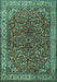 Persian Turquoise Traditional Rug, tr1618turq