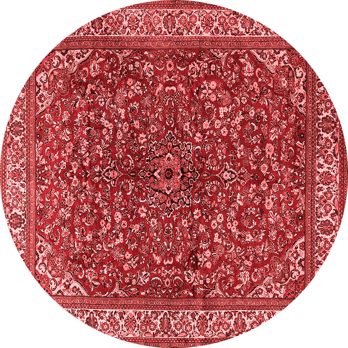 Machine Washable Persian Red Traditional Rug, wshtr1618red