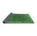 Sideview of Persian Emerald Green Traditional Rug, tr1618emgrn