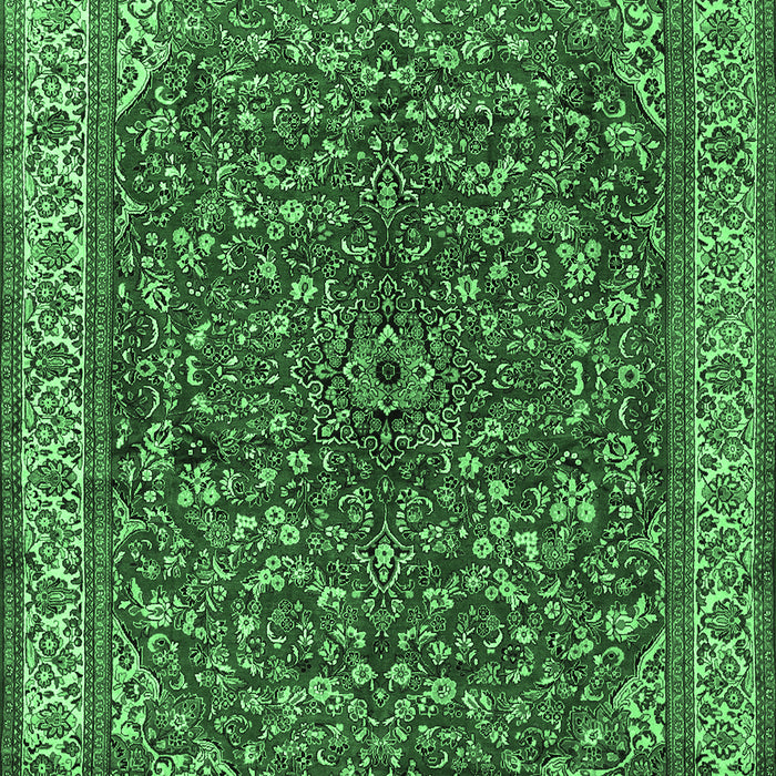 Persian Emerald Green Traditional Rug, tr1618emgrn