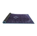 Sideview of Persian Blue Traditional Rug, tr1619blu