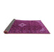 Sideview of Persian Purple Traditional Rug, tr1619pur