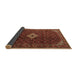 Sideview of Persian Brown Traditional Rug, tr1619brn