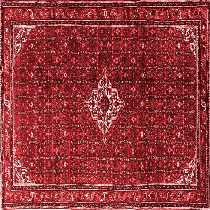 Machine Washable Persian Red Traditional Rug, wshtr1619red