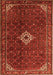 Persian Orange Traditional Rug, tr1619org