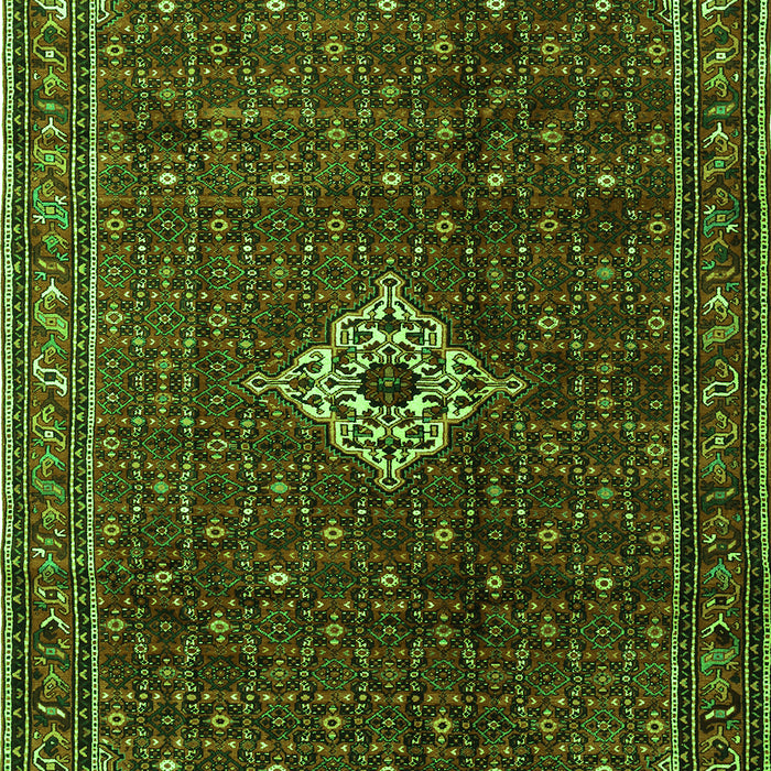 Persian Green Traditional Rug, tr1619grn