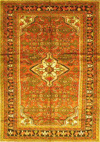 Persian Yellow Traditional Rug, tr161yw