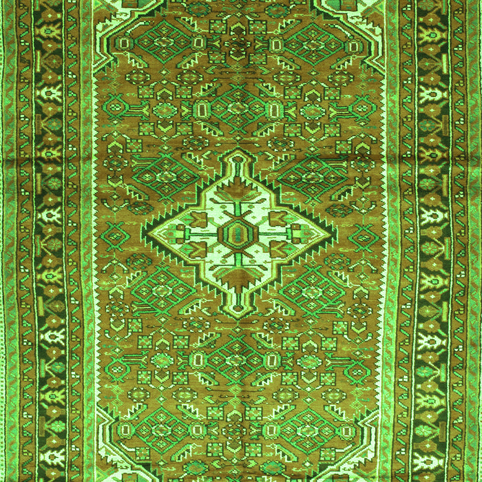 Persian Green Traditional Rug, tr161grn