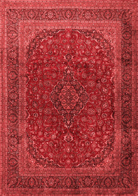 Medallion Red Traditional Rug, tr1620red