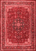 Medallion Red Traditional Area Rugs