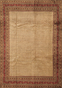 Persian Brown Traditional Rug, tr1622brn