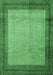 Persian Emerald Green Traditional Rug, tr1622emgrn