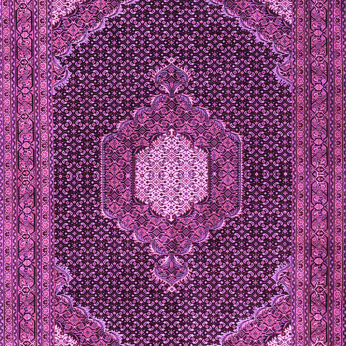 Medallion Purple Traditional Rug, tr1623pur