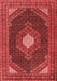 Medallion Red Traditional Area Rugs