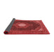 Medallion Red Traditional Area Rugs
