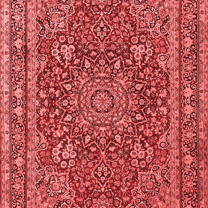 Medallion Red Traditional Area Rugs